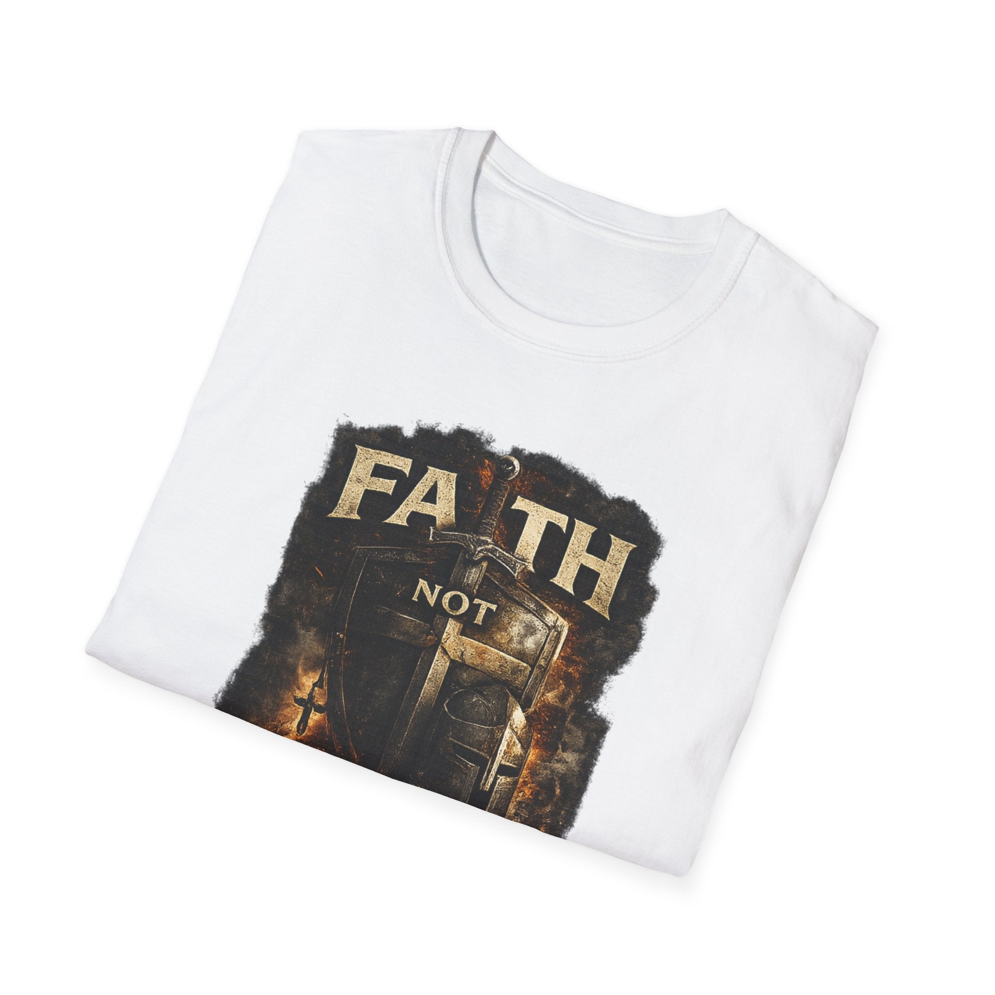 Faith Not Fear T-Shirt — Christian Inspirational Graphic Tee