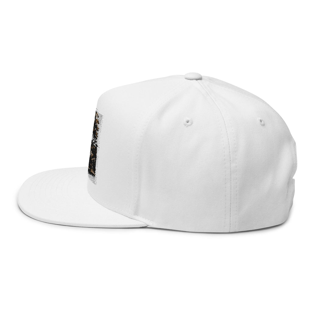 Flat Bill Cap (Embroidery)