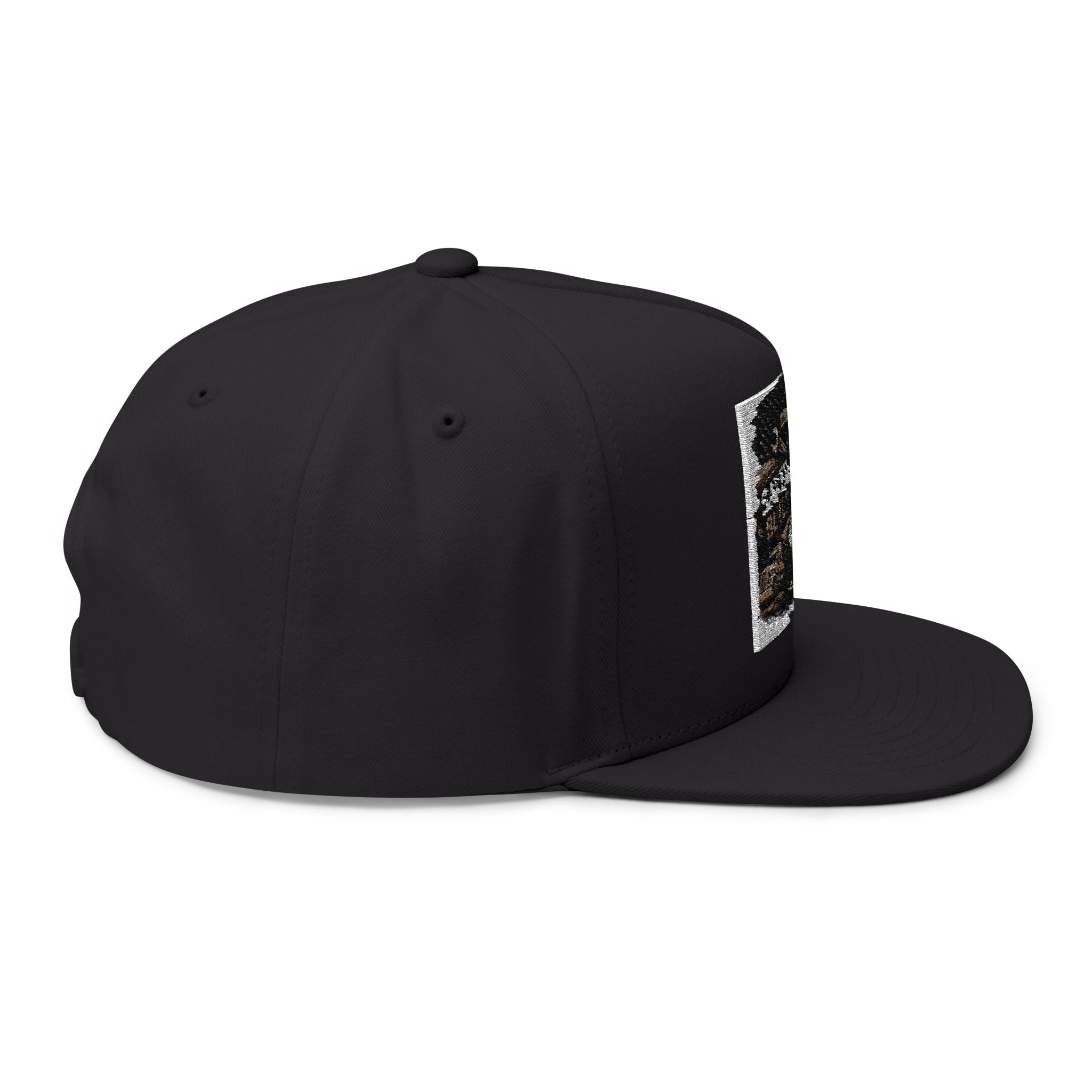 Flat Bill Cap (Embroidery)