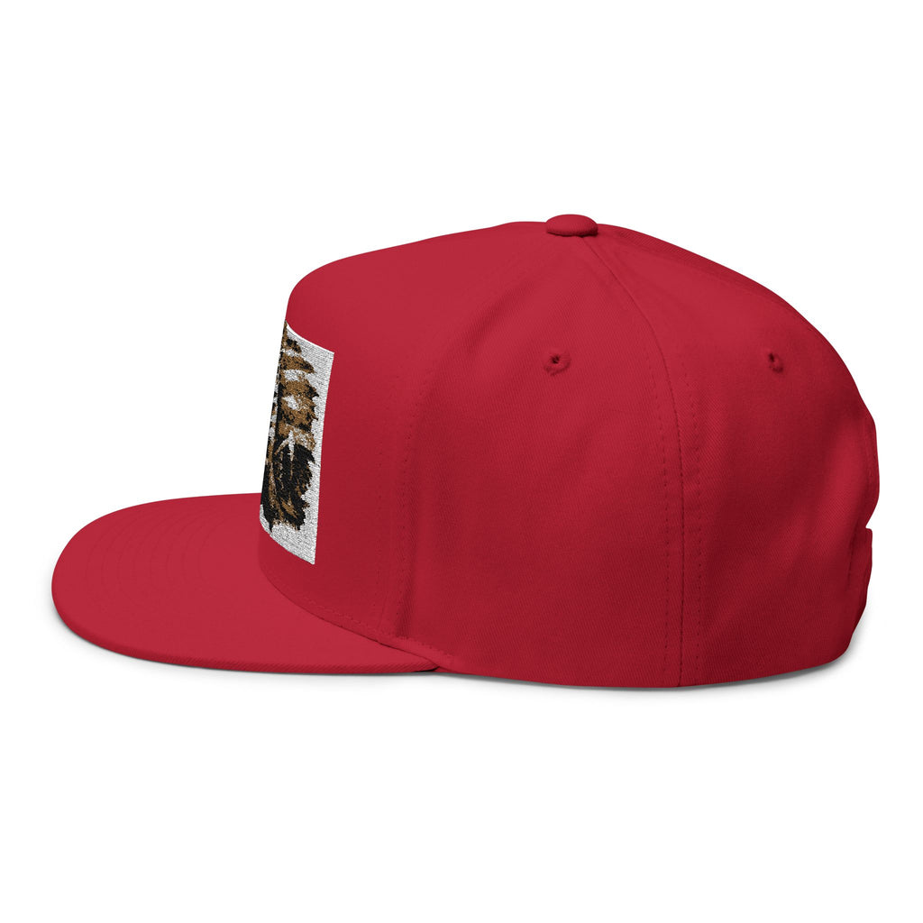 Flat Bill Cap (Embroidery)