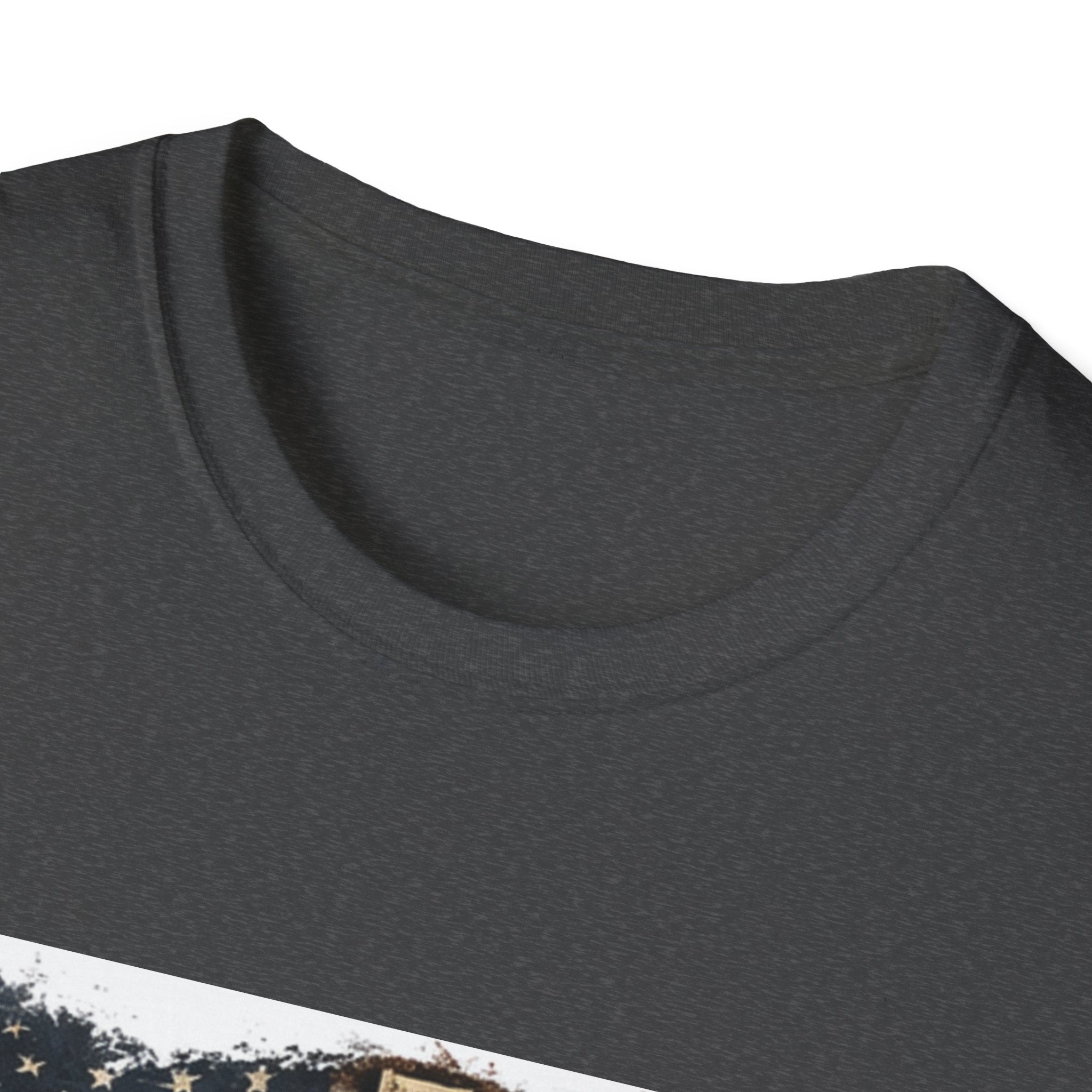 Faith Over Fear T-Shirt — Christian Cross & American Flag Graphic