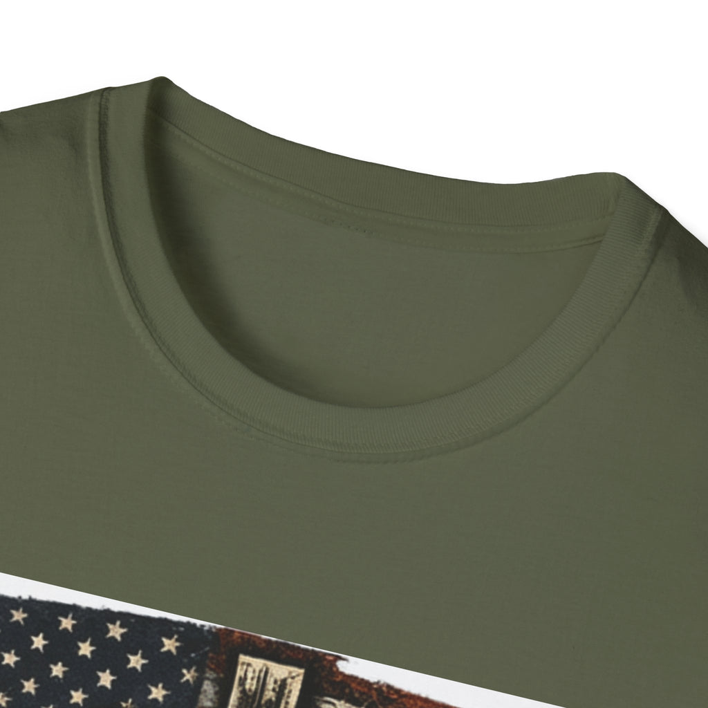 Saved by Grace Built with Grit T-Shirt — Christian Construction Worker Tee