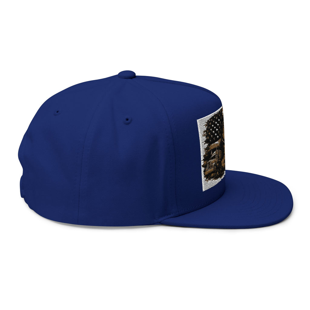 Flat Bill Cap (Embroidery)