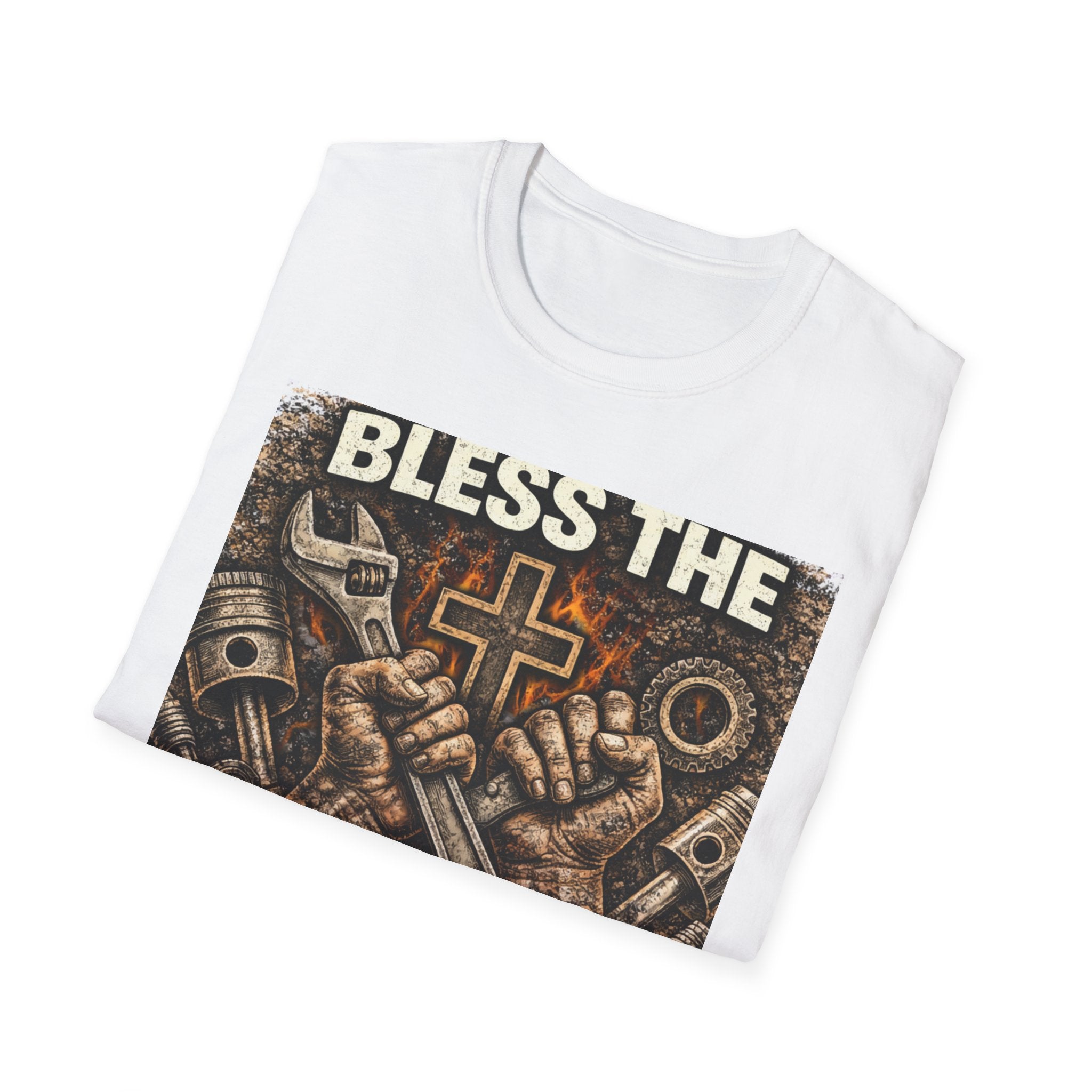 Bless the Heavy Duty Mechanic T-Shirt