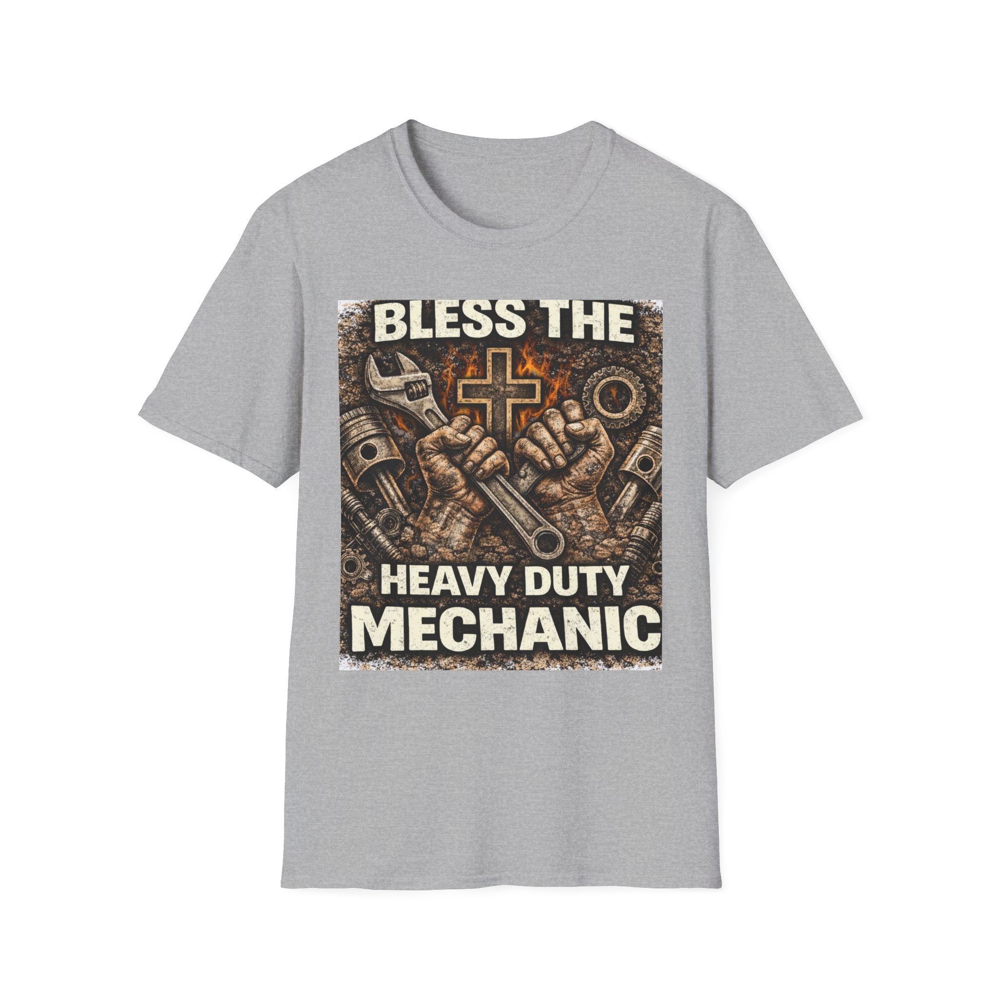 Bless the Heavy Duty Mechanic T-Shirt