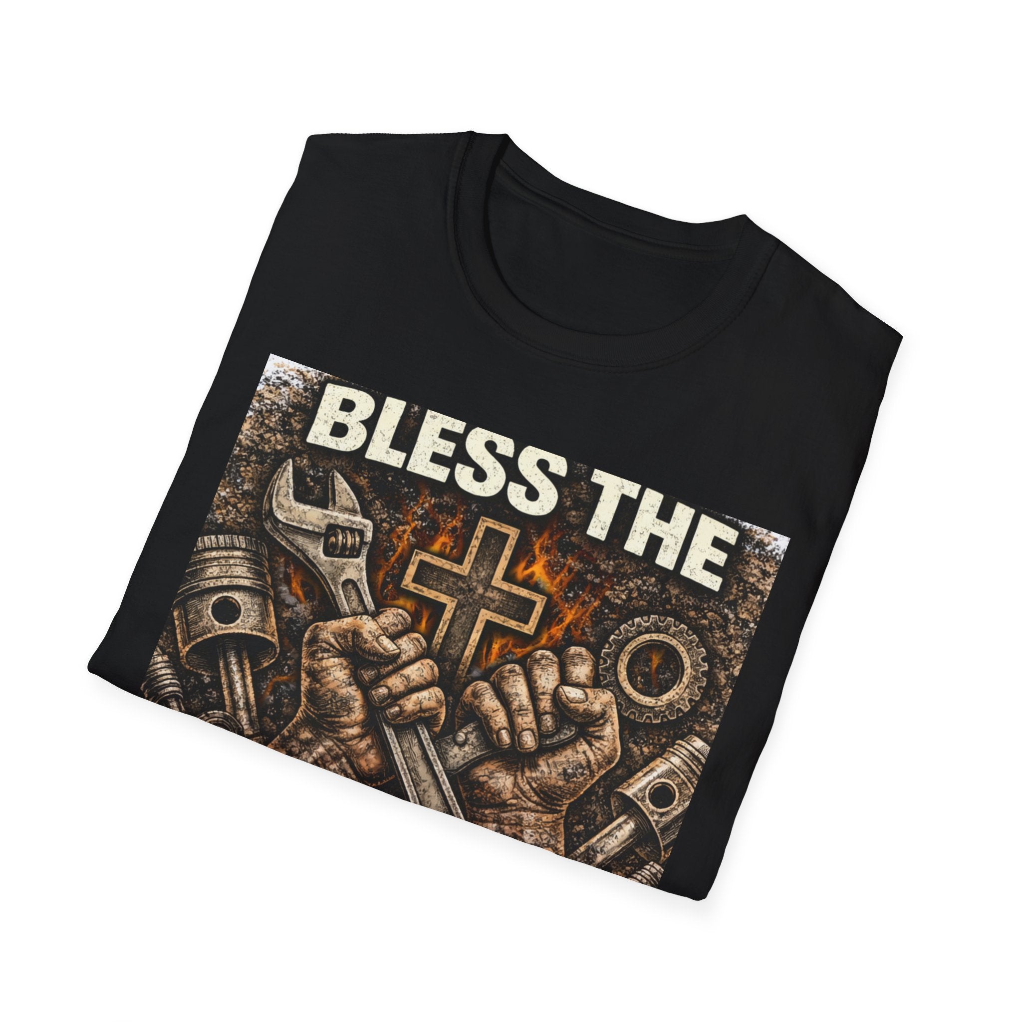 Bless the Heavy Duty Mechanic T-Shirt