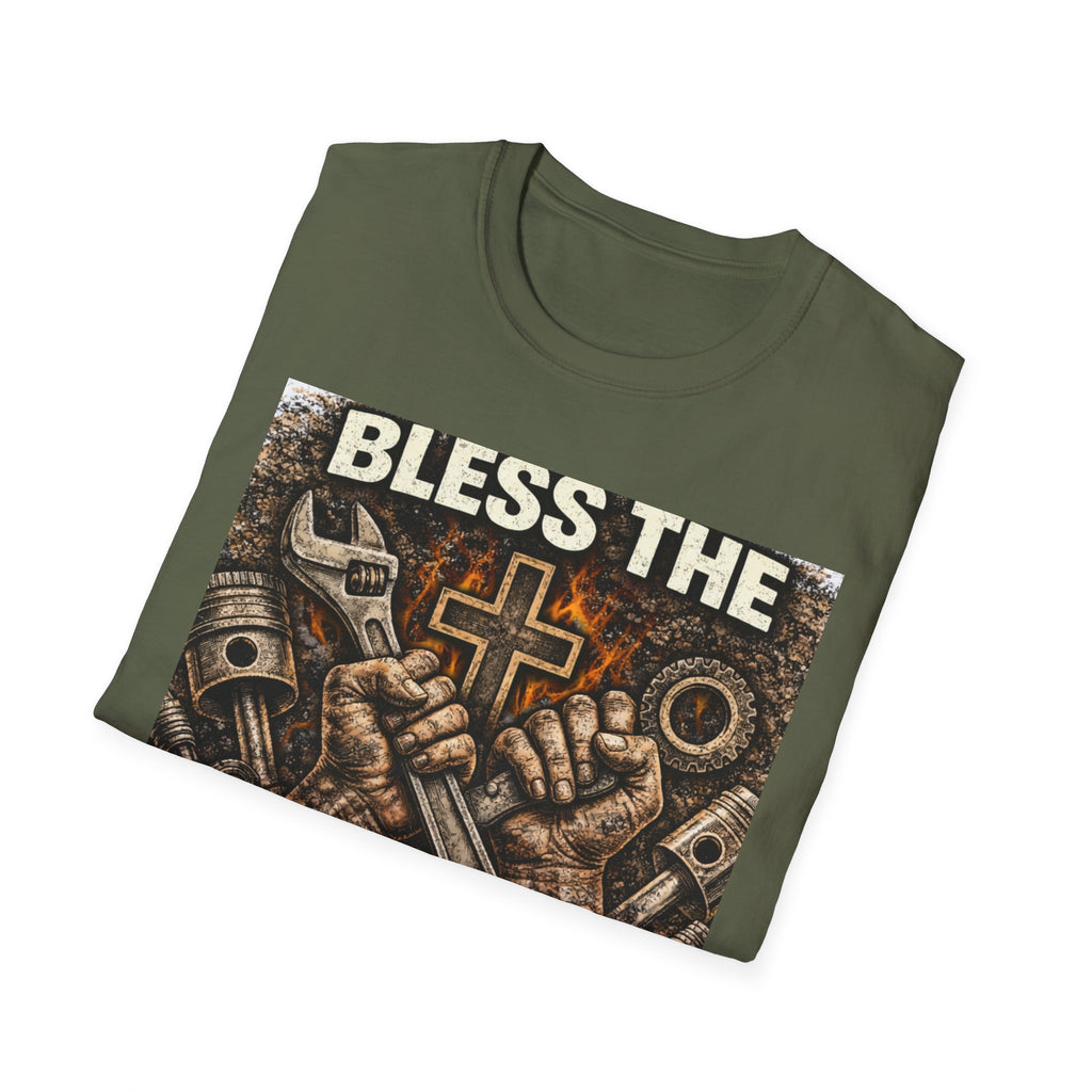 Bless the Heavy Duty Mechanic T-Shirt