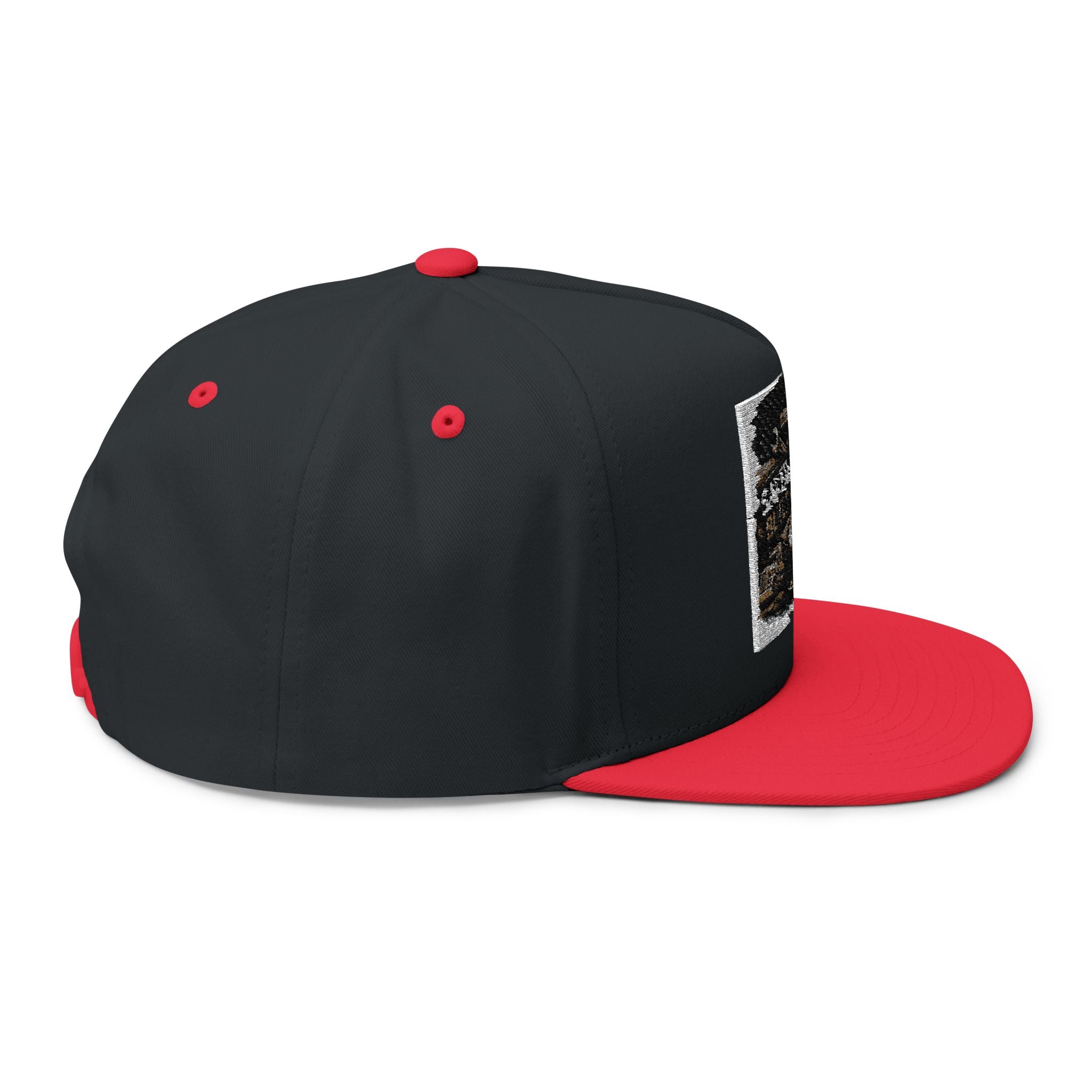 Flat Bill Cap (Embroidery)