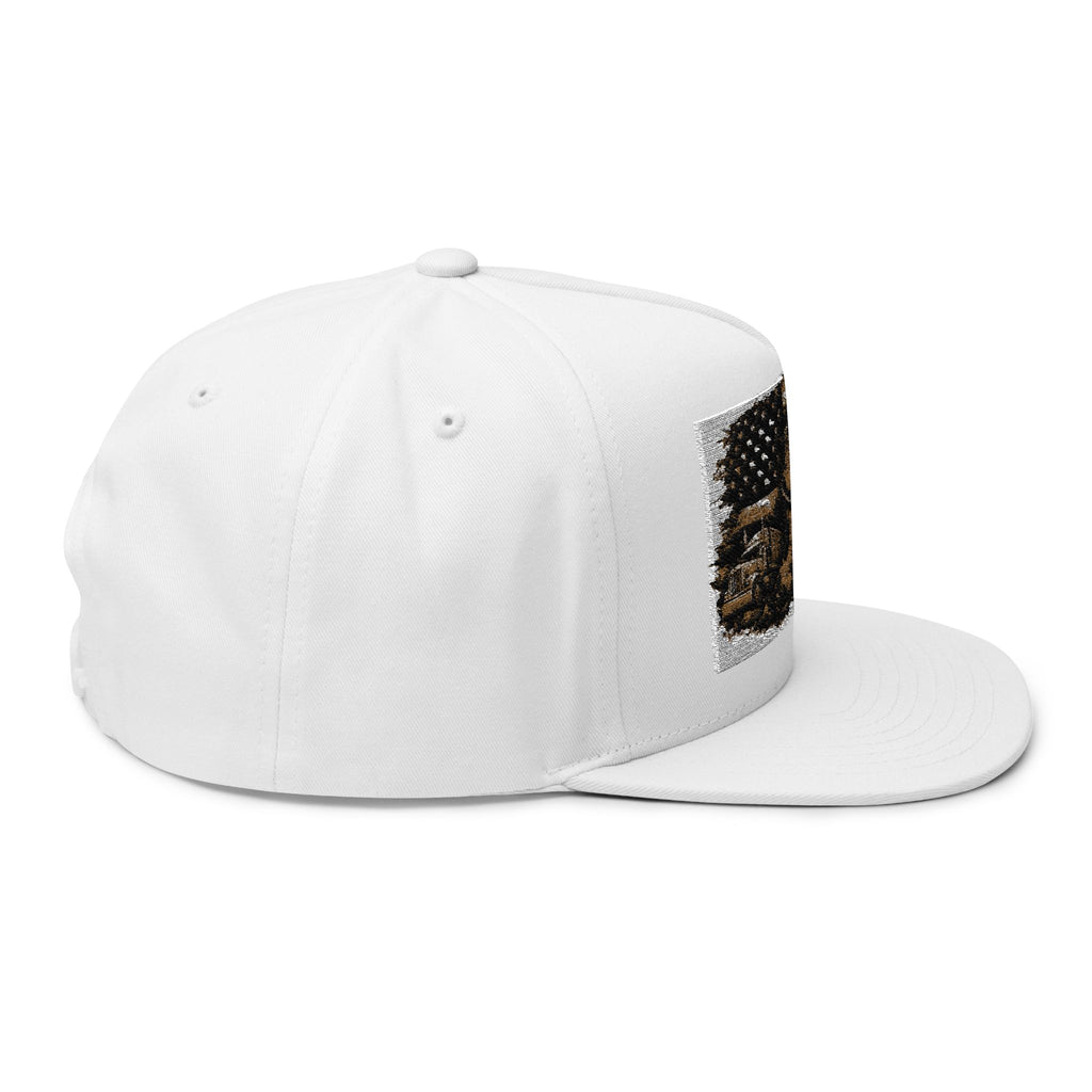 Flat Bill Cap (Embroidery)
