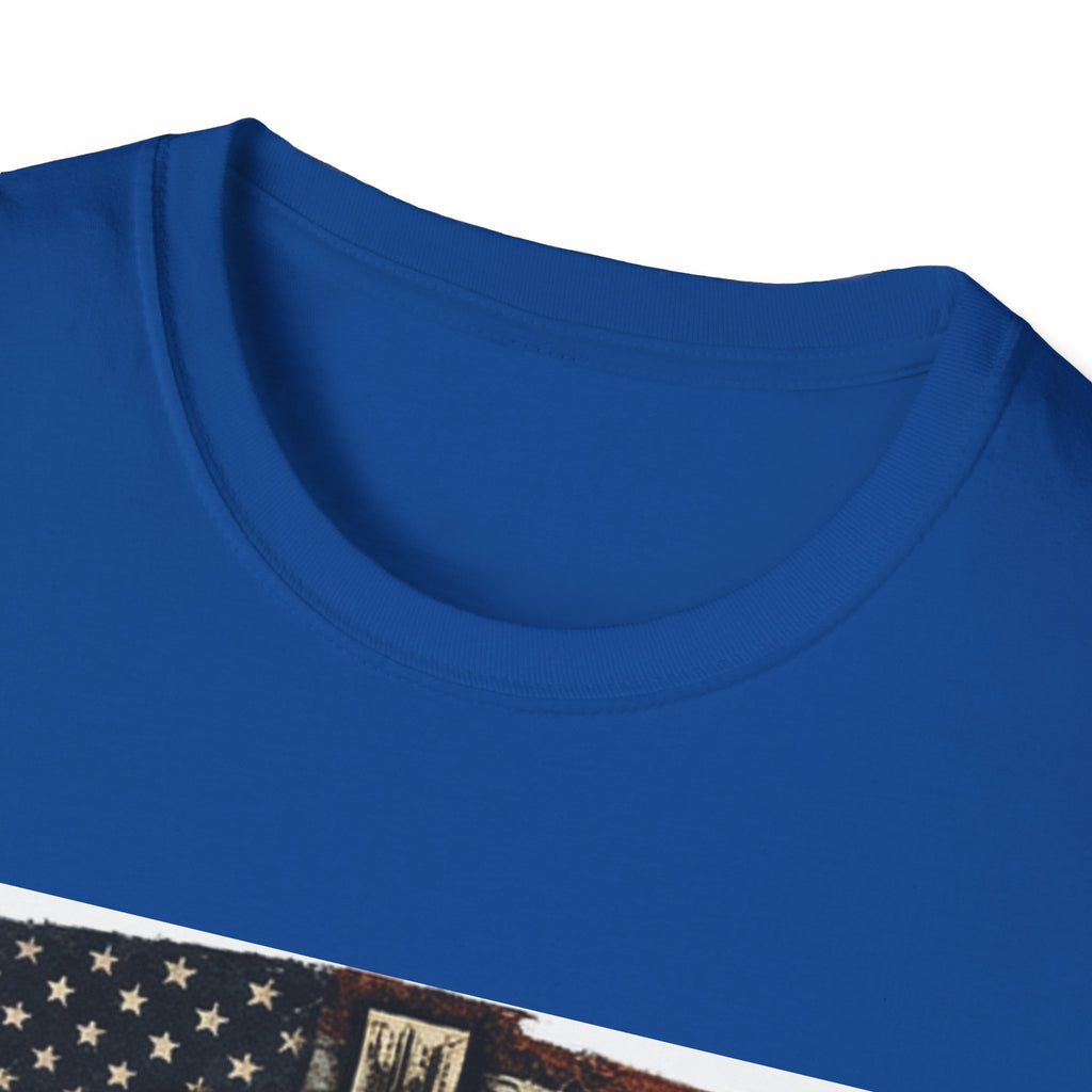 Saved by Grace Built with Grit T-Shirt — Christian Construction Worker Tee