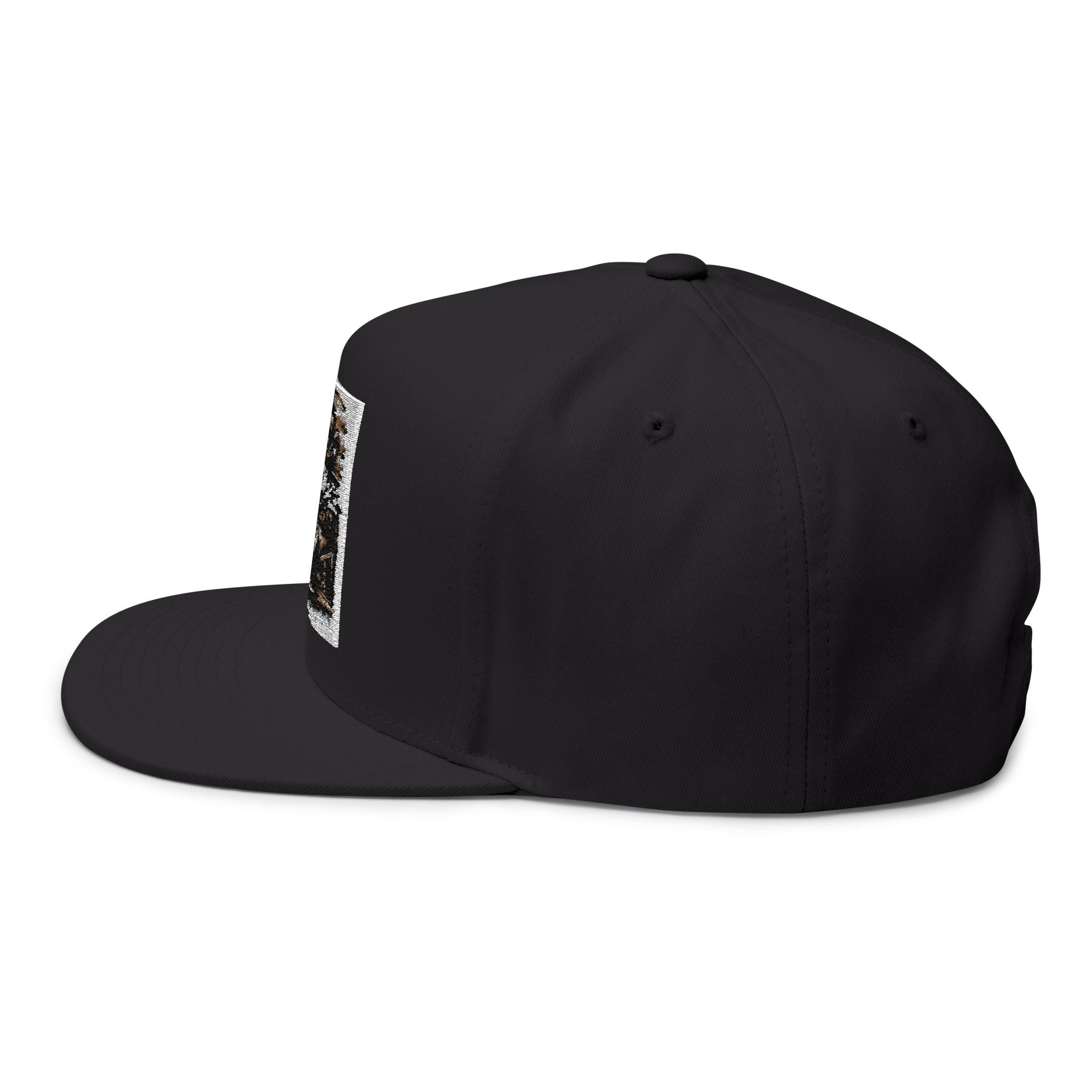 Flat Bill Cap (Embroidery)