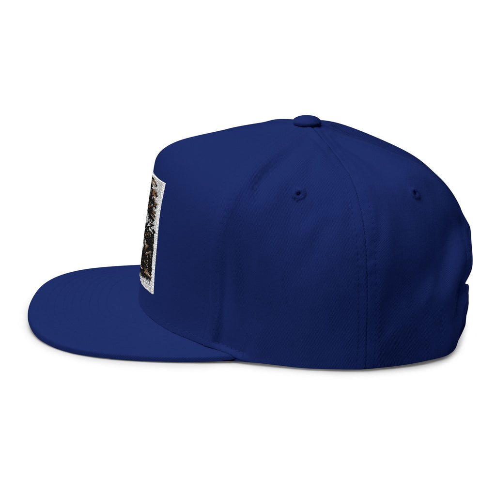 Flat Bill Cap (Embroidery)