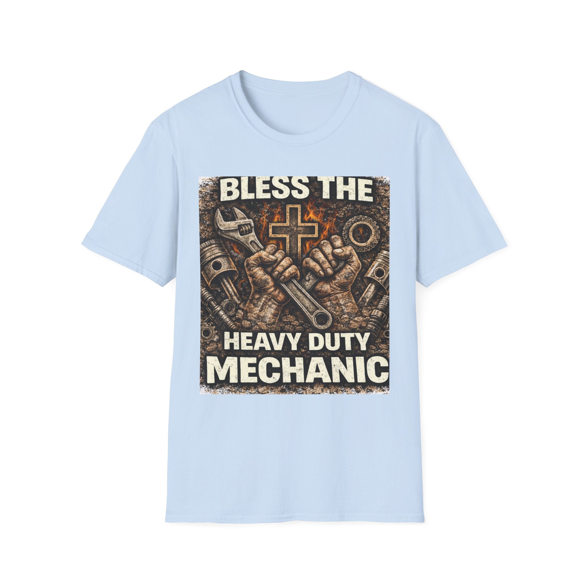 Bless the Heavy Duty Mechanic T-Shirt
