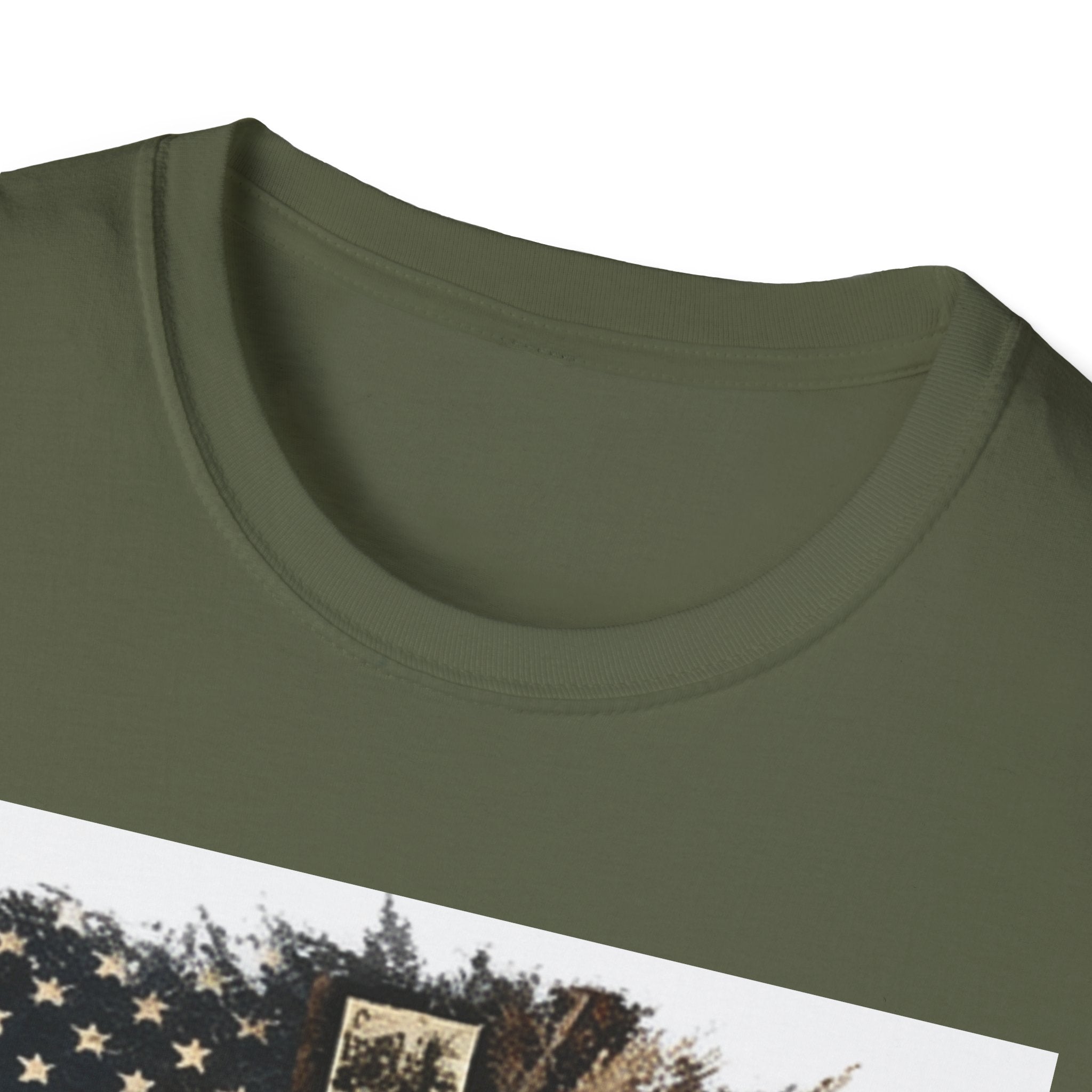 God Rides Shotgun Trucker T-Shirt — Christian Trucker Patriotic Tee