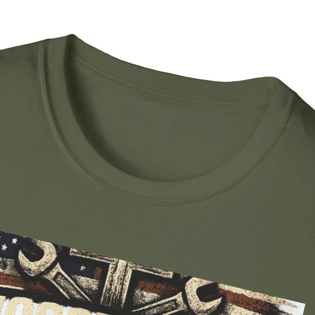 Choose Your Hard T-Shirt – Vintage Construction Pride Tee ("Choose Your Hard: Honest Work Low Pay / Easy Work High Pay")
