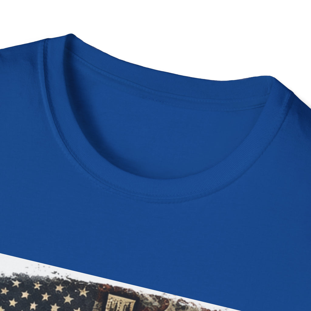 God First Work Hard Quit Never T-Shirt — Faith & Blue-Collar Motivational Tee