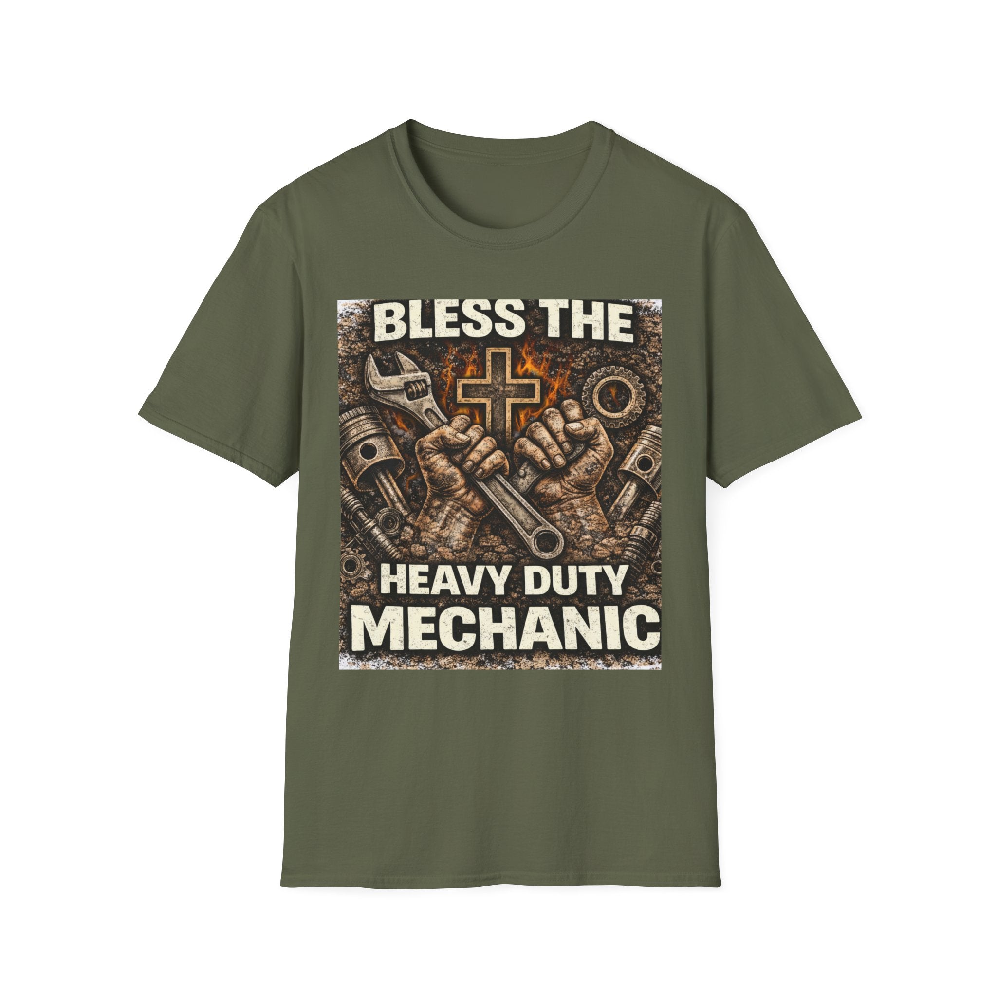 Bless the Heavy Duty Mechanic T-Shirt