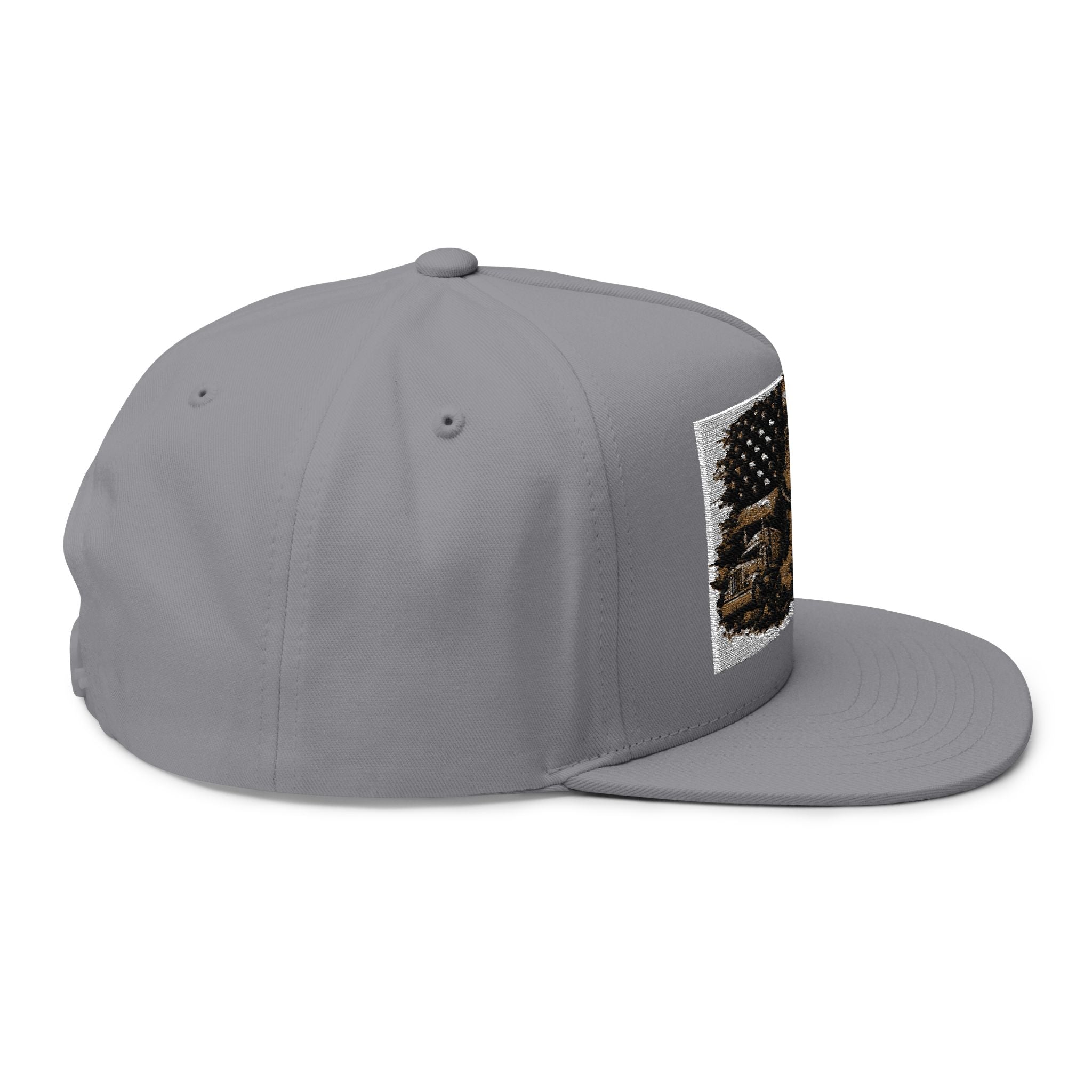 Flat Bill Cap (Embroidery)