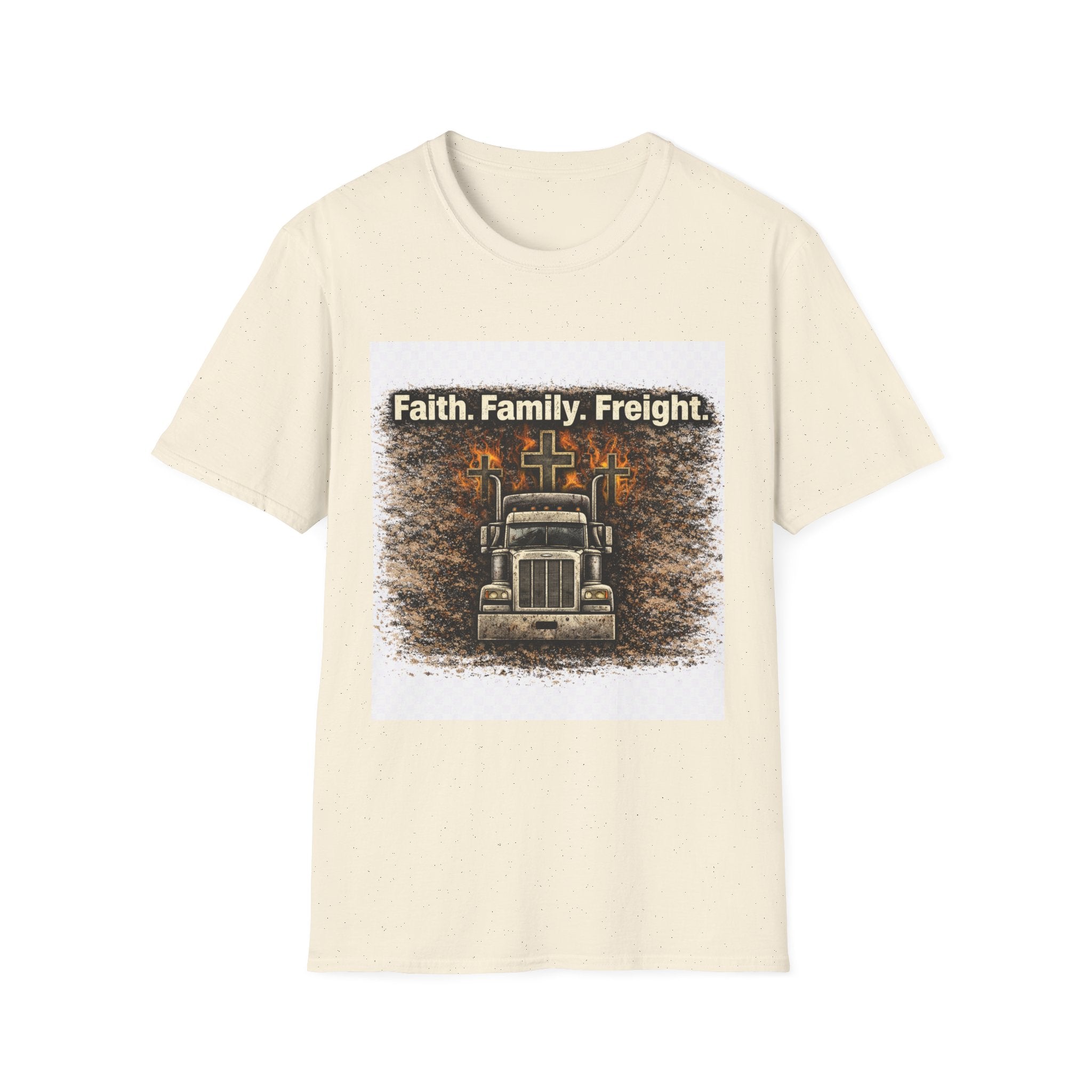 Faith. Family. Freight. Trucker T‑Shirt