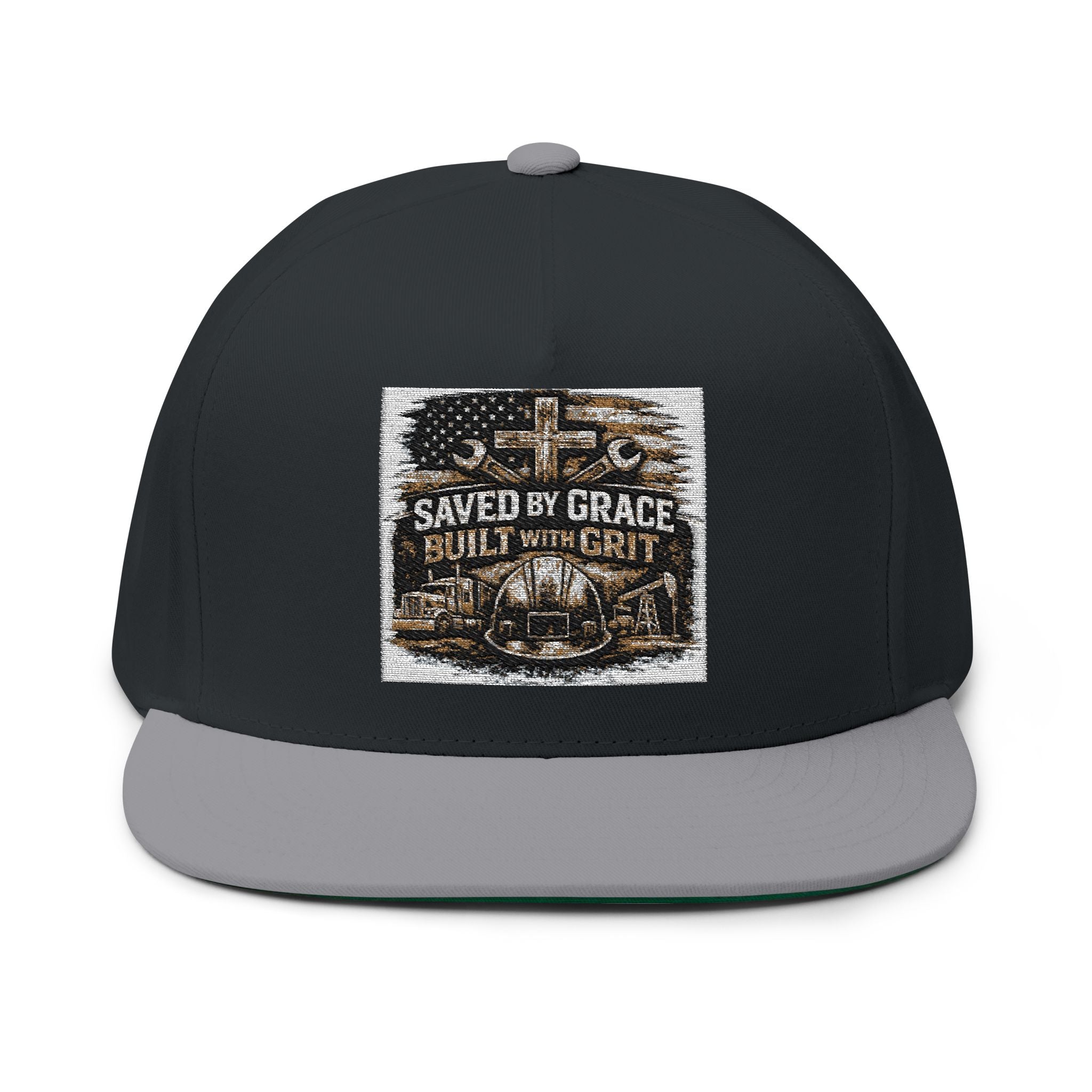 Flat Bill Cap (Embroidery)