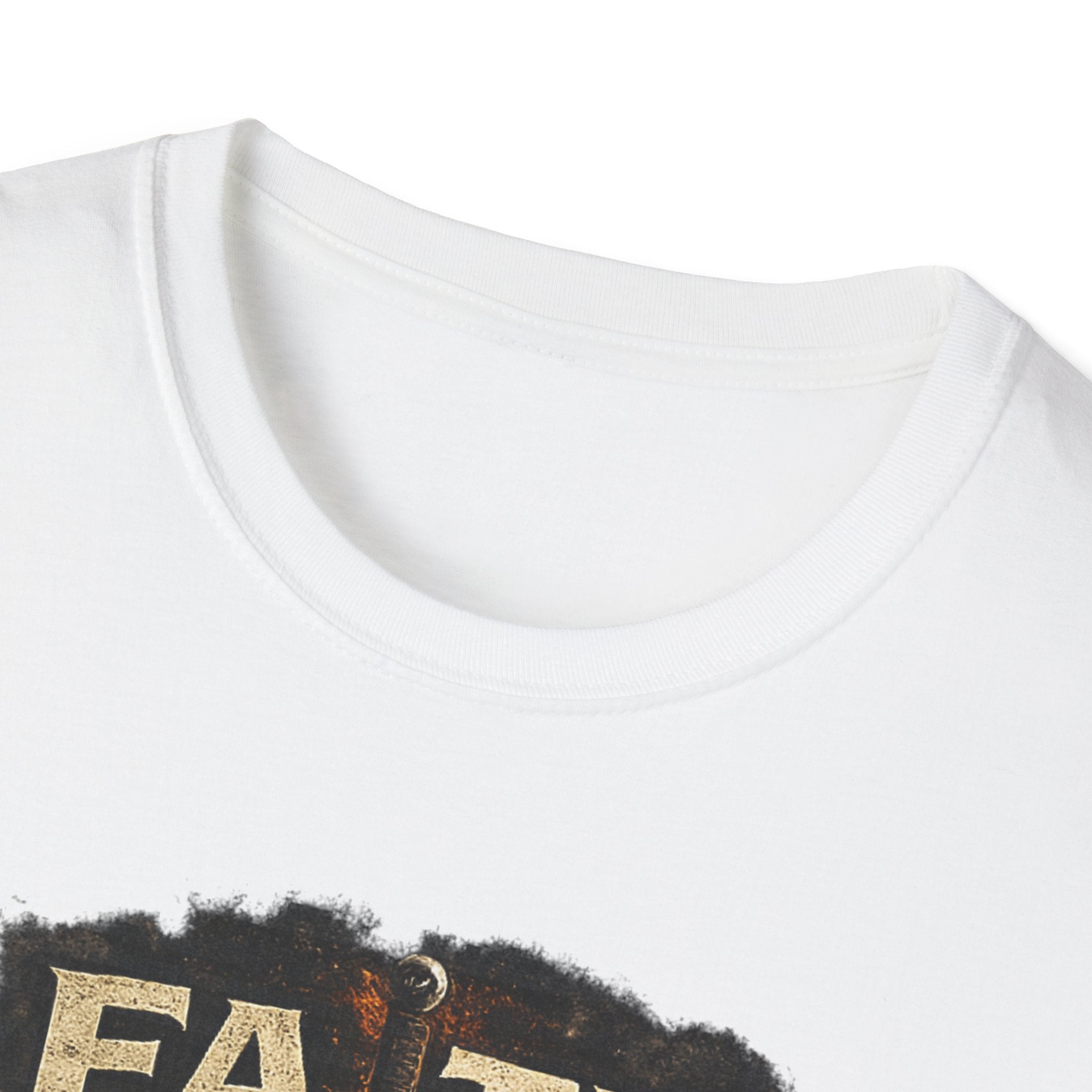 Faith Not Fear T-Shirt — Christian Inspirational Graphic Tee